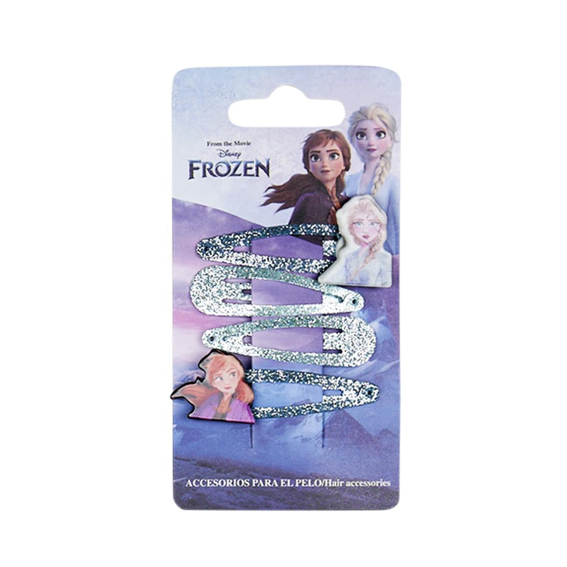 Ensemble de pinces à cheveux Disney La Reine des Neiges - 4 pièces