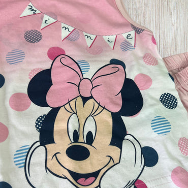 Pigiama 100% Cotone Disney Minnie - Mstore016