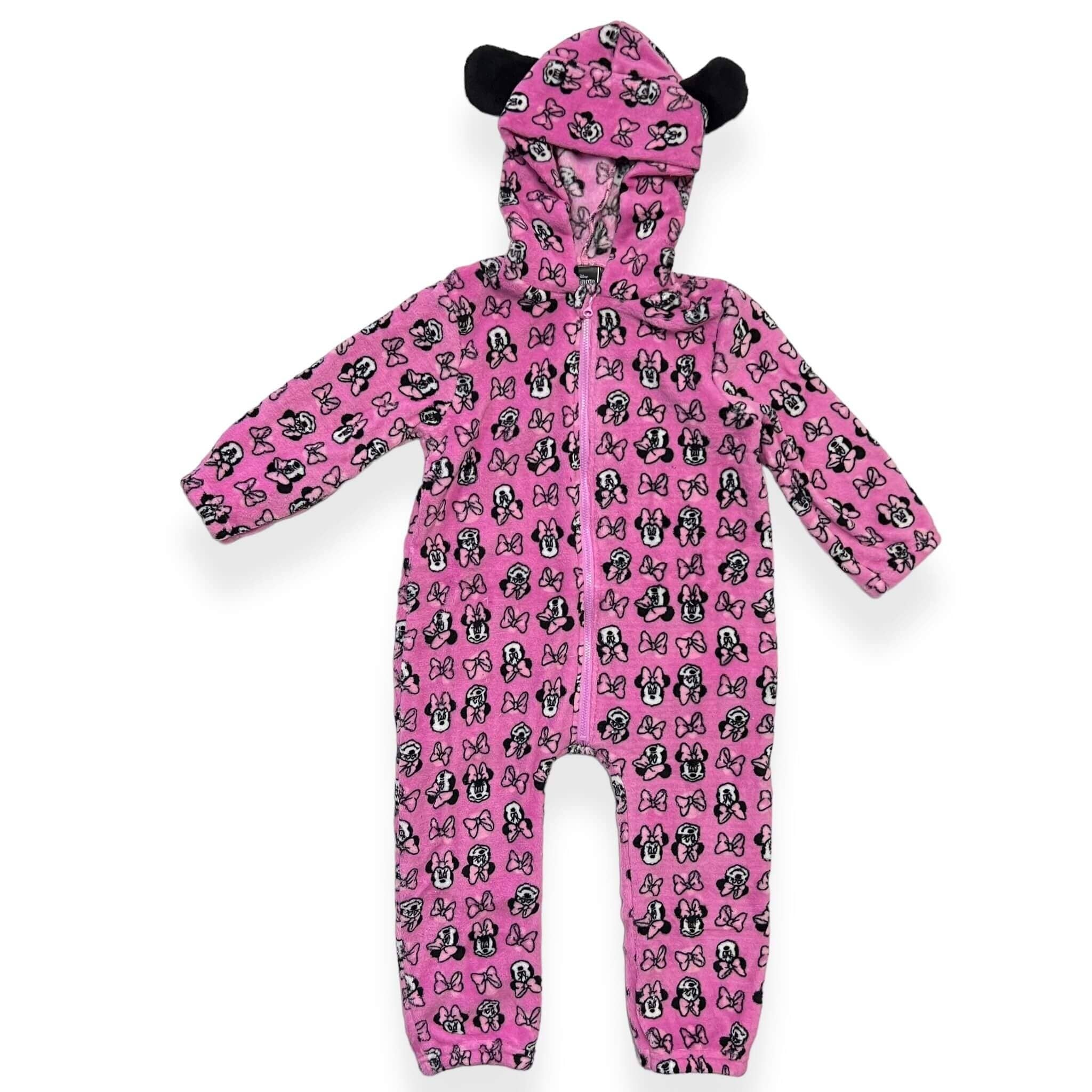 Pigiama a Tutone in Coral Minnie