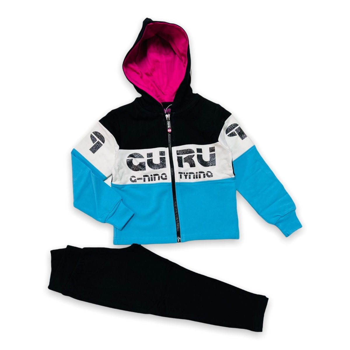 Tuta Cotone Guru Con Zip - Mstore016 - Tuta 3/7 anni Bimba - Guru